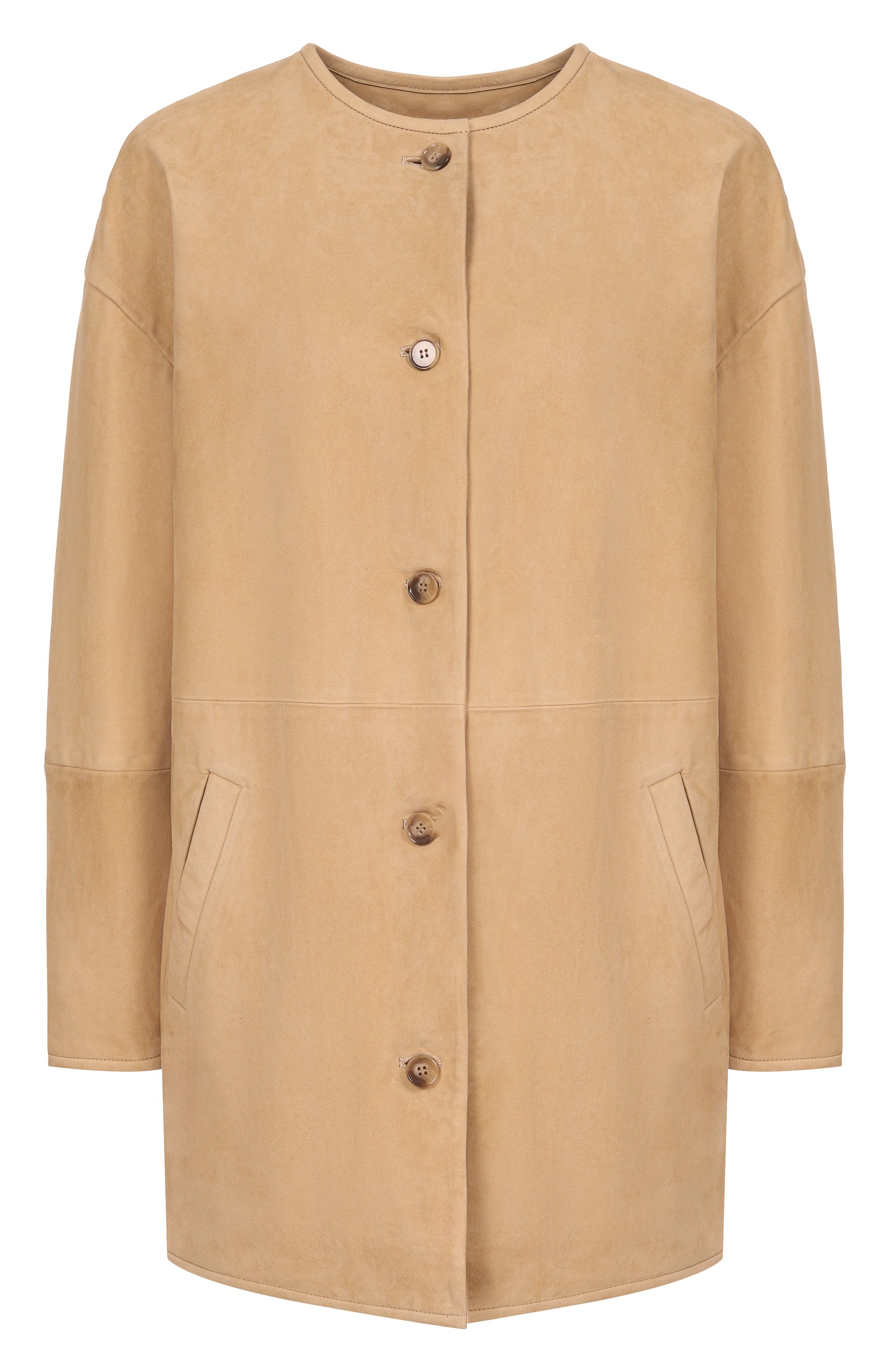 Замшевое пальто LOULOU DE SAISON, арт. WAREN, фото 1