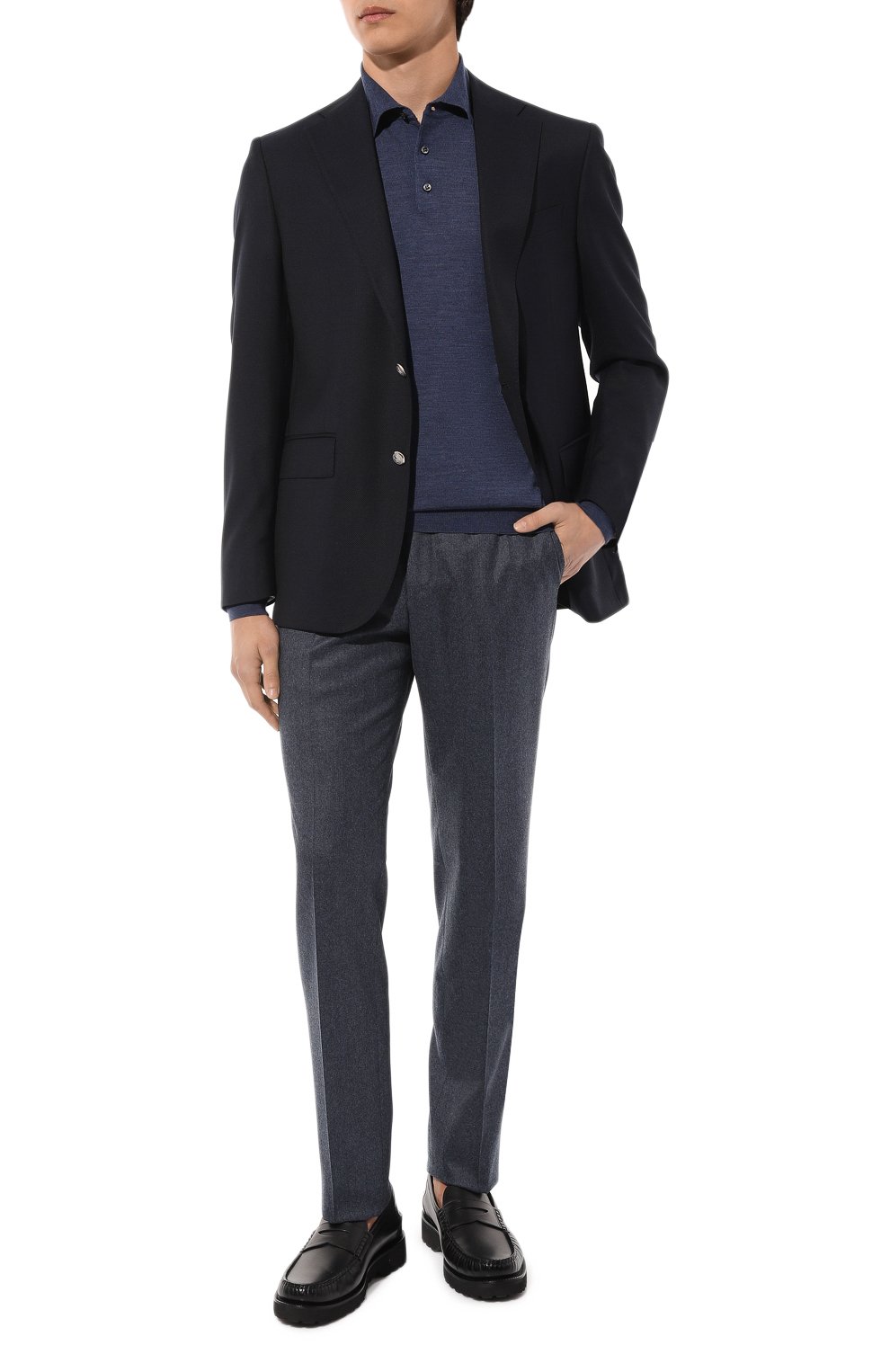 Шерстяное поло FEDELI, арт. 6UI07129, фото 2