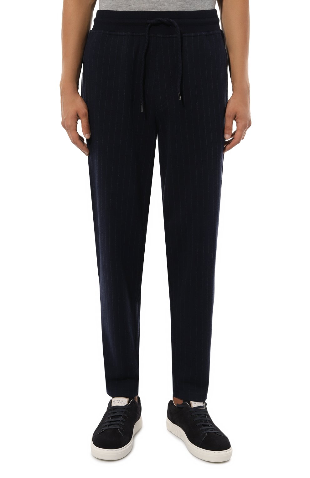 Брюки из хлопка и кашемира BRUNELLO CUCINELLI, арт. MM833B2336, фото 3