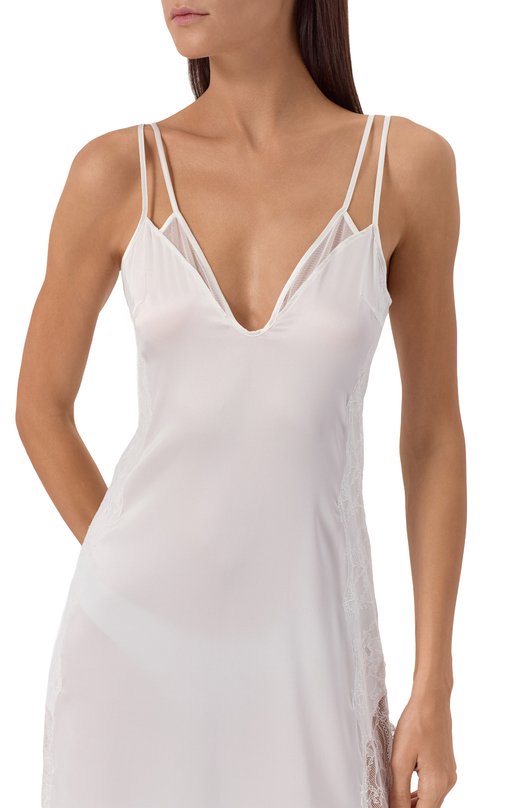 Шелковая сорочка C.alla CL0285 S0 Белый  CL0285 S0 Фото 5