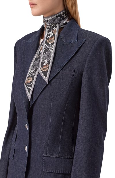 Шелковый шарф-твилли ELIE SAAB, арт. 710009672F25, фото 2