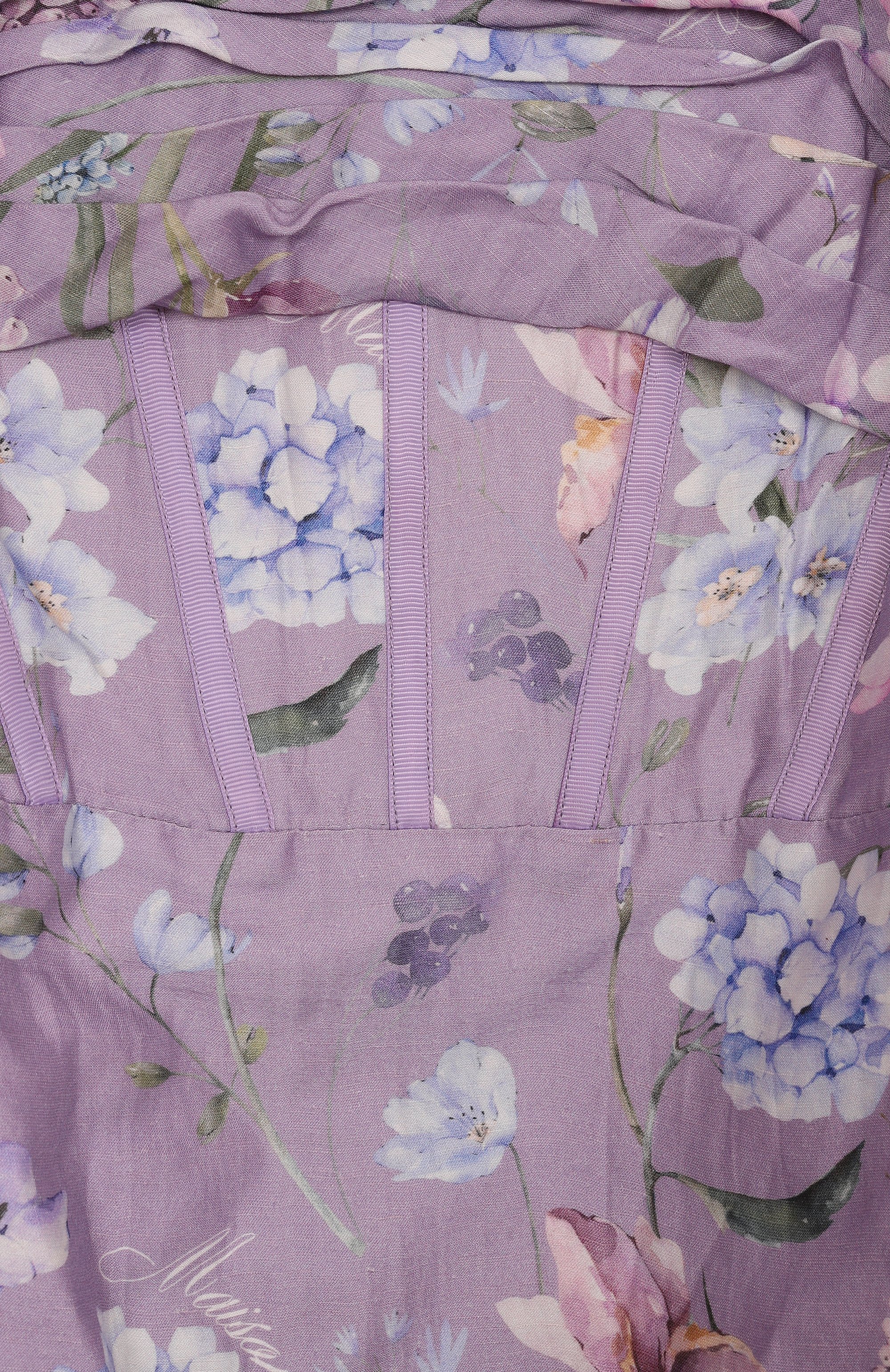 Платье из вискозы и льна MAISON AVA, арт. MA-SS25-GT01, фото 3