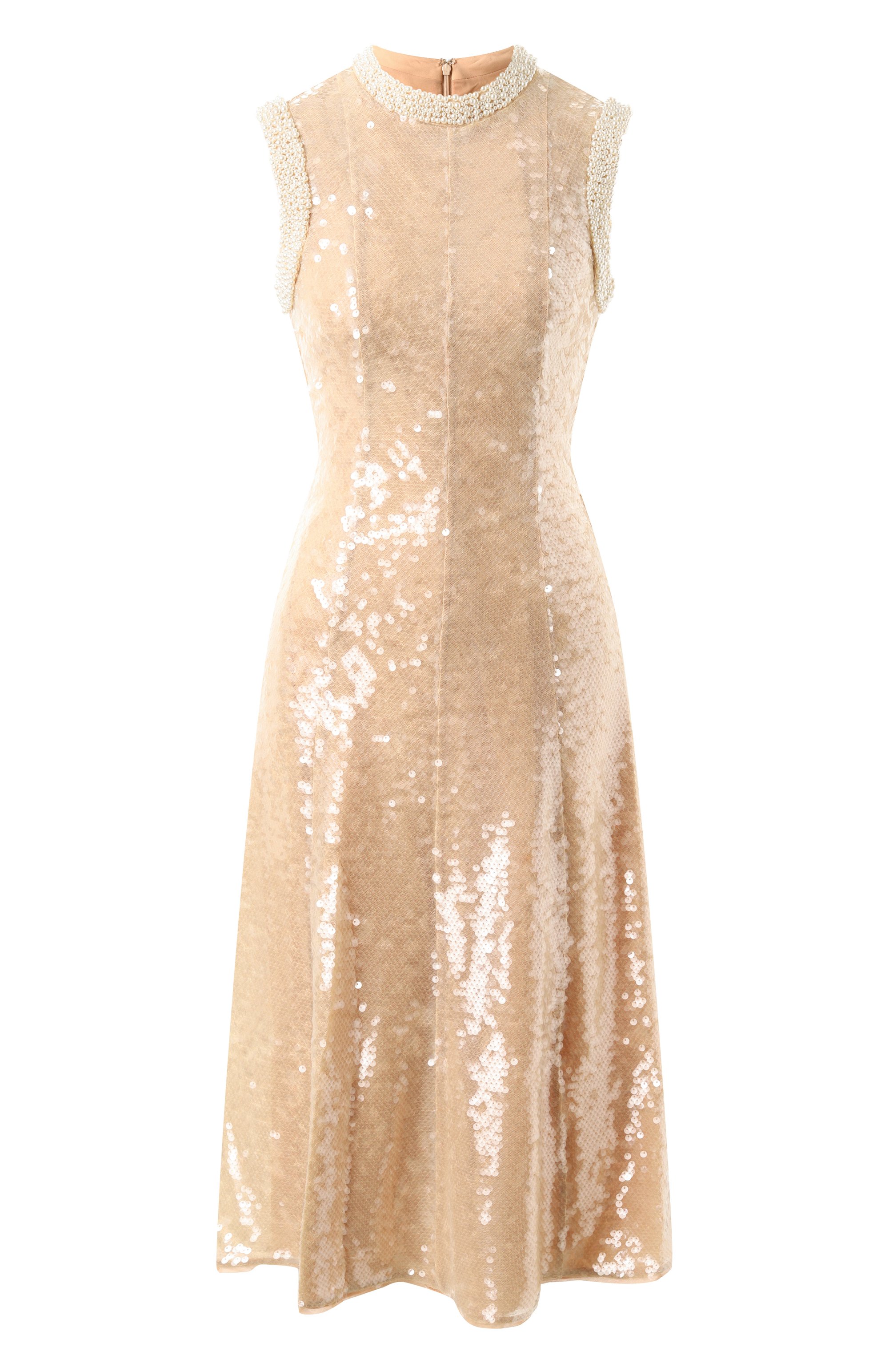 Платье с отделкой пайетками SELF-PORTRAIT, арт. RS25-114M-BG, фото 1