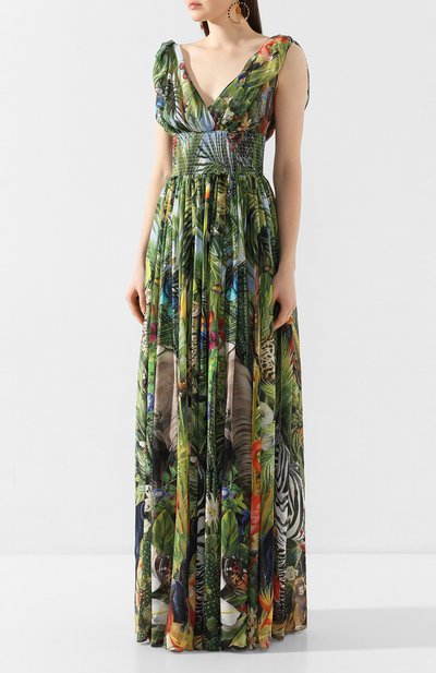 Шелковое платье DOLCE & GABBANA, арт. F6J1PT/FI1U0, фото 3