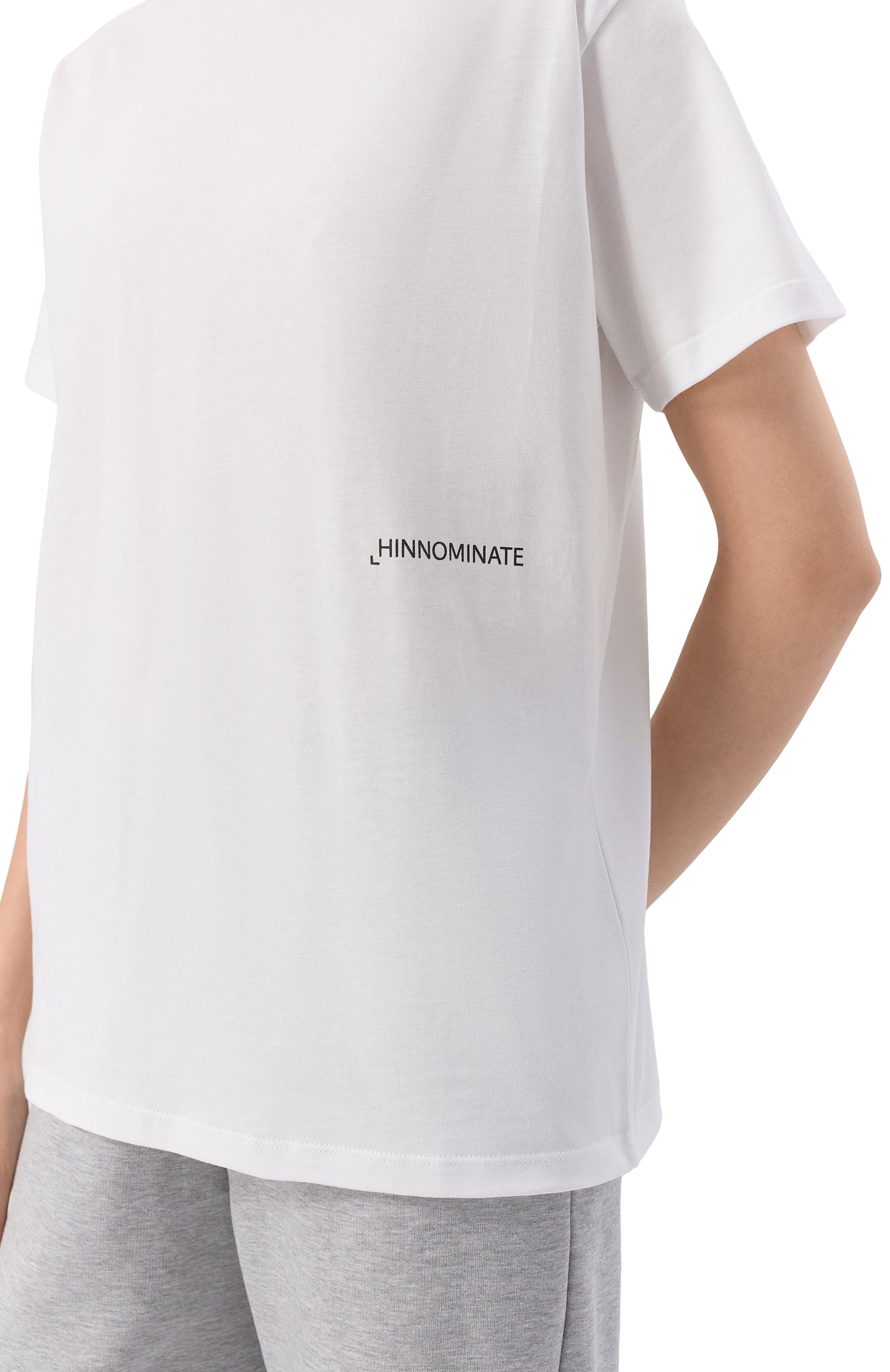 Хлопковая футболка HINNOMINATE, арт. HMABW01940, фото 5