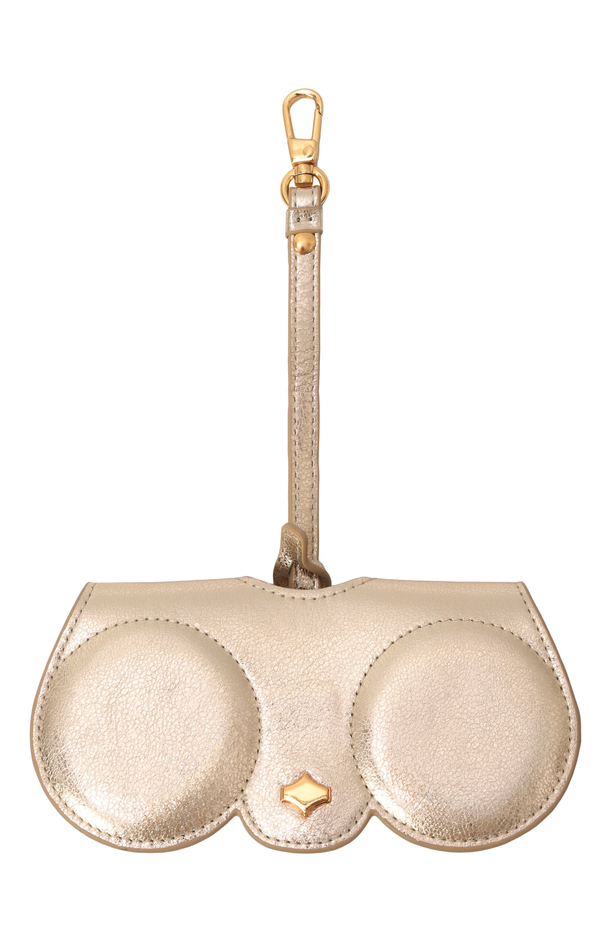 Кожаный футляр для очков ANY DI, арт. SP101602 G0LD, фото 1