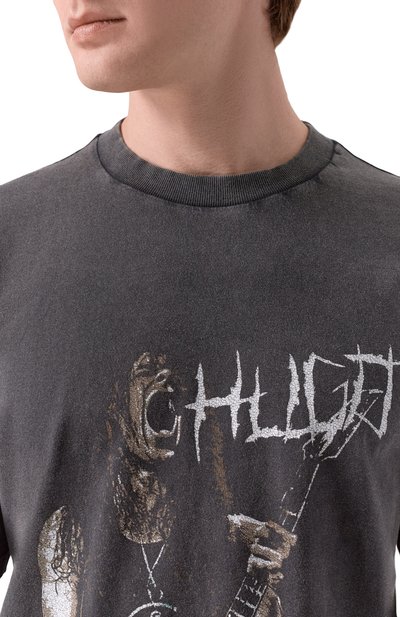 Хлопковая футболка HUGO BLUE, арт. 50554368, фото 5