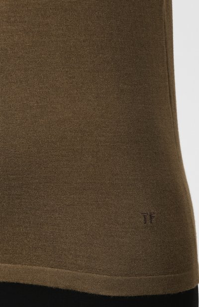 Футболка из кашемира и шелка TOM FORD, арт. MAK949-YAX087, фото 5