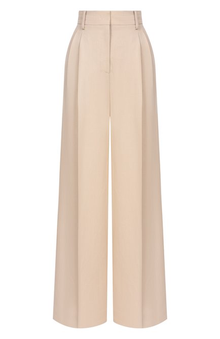 Женские брюки из вискозы и льна WEEKEND MAX MARA, арт. WKDVELIER0