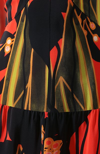 Шелковое платье VALENTINO, арт. TB0VDAP05D9, фото 5