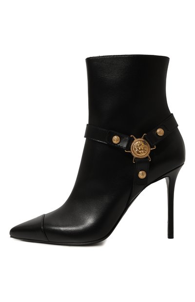 Кожаные ботильоны eva 95 BALMAIN, арт. DN1TE012/LVIT, фото 4