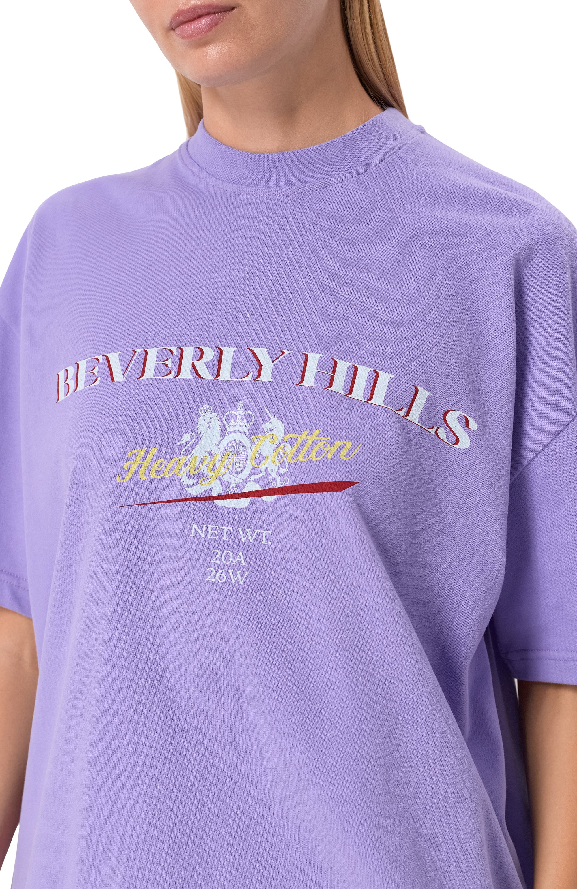 Хлопковая футболка PLANTA ROSA, арт. PR/T02/BEVERLY-PARADISE/220VELVET, фото 8