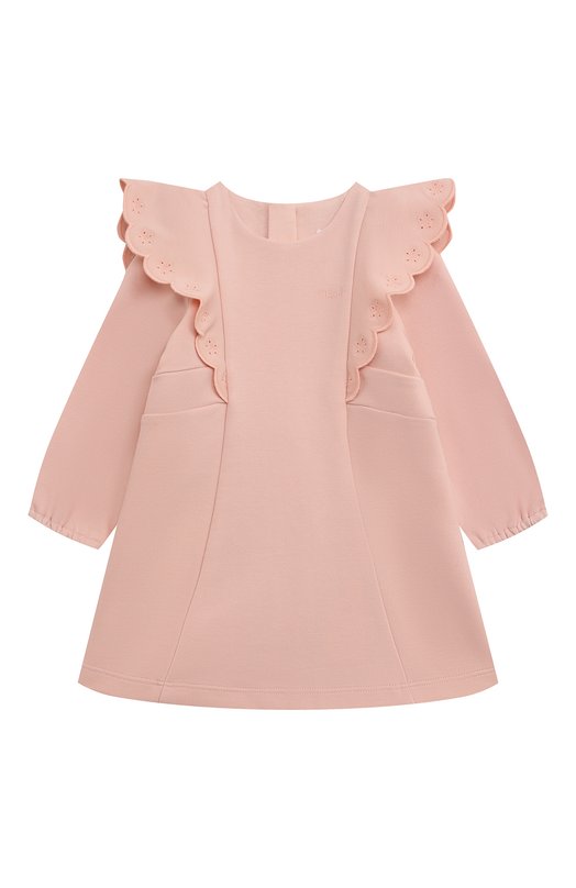 Платье из хлопка и вискозы Chloé Chloe