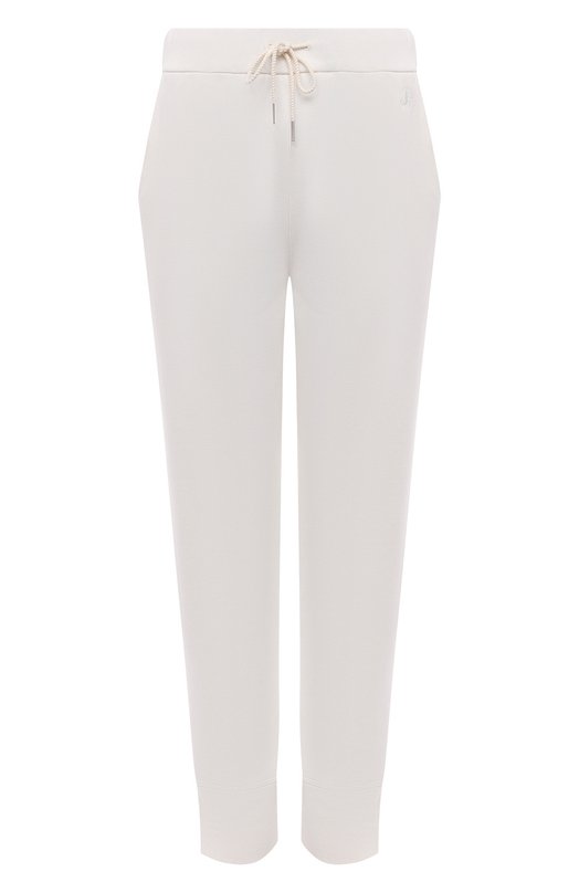 

Хлопковые джоггеры Jil Sander, Белый