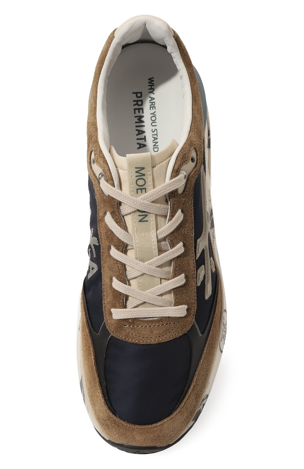 Комбинированные кроссовки moe run PREMIATA, арт. M0ERUN/VAR 6448, фото 6