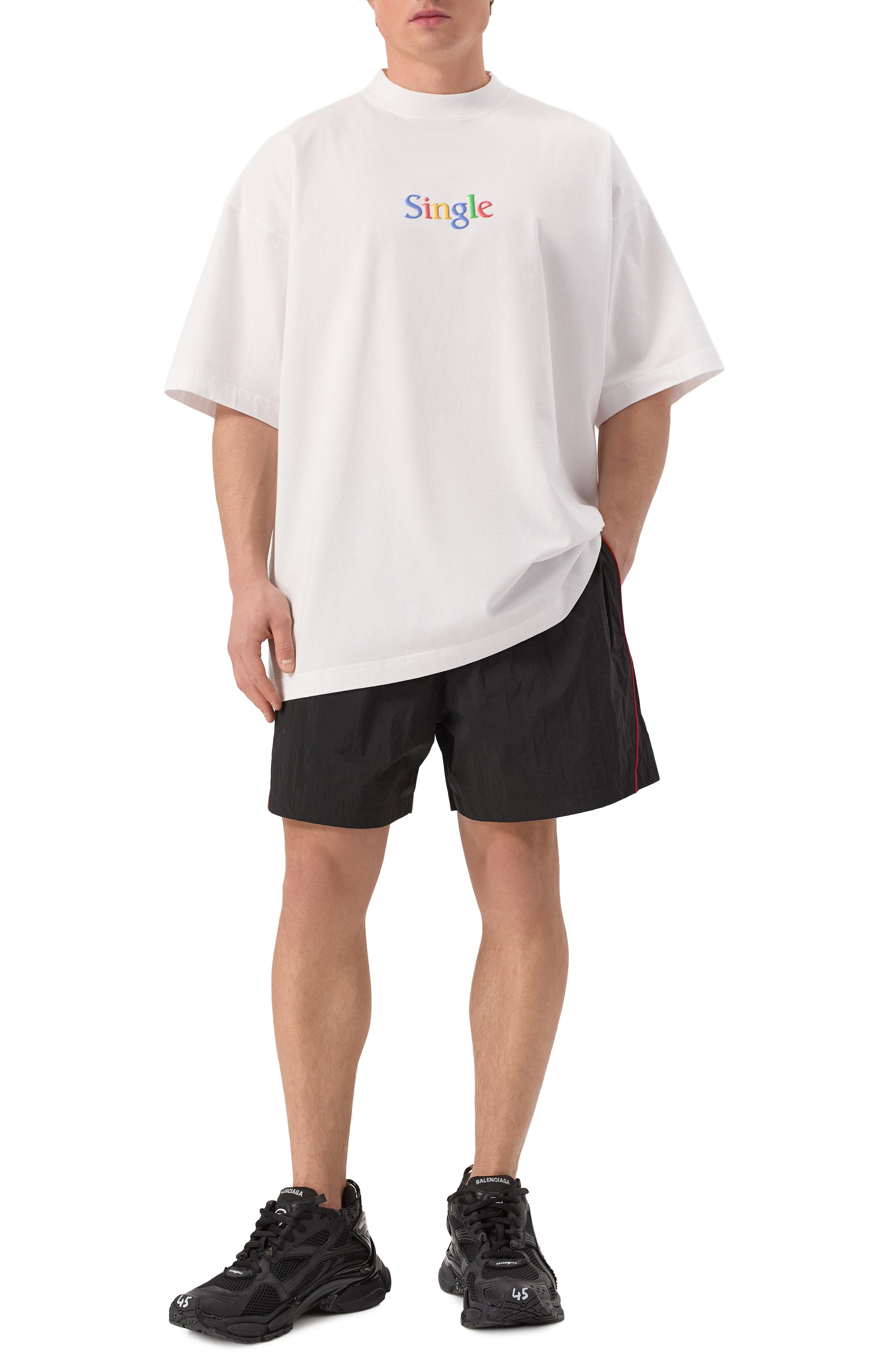 Хлопковая футболка VETEMENTS, арт. UA66TR700W, фото 2