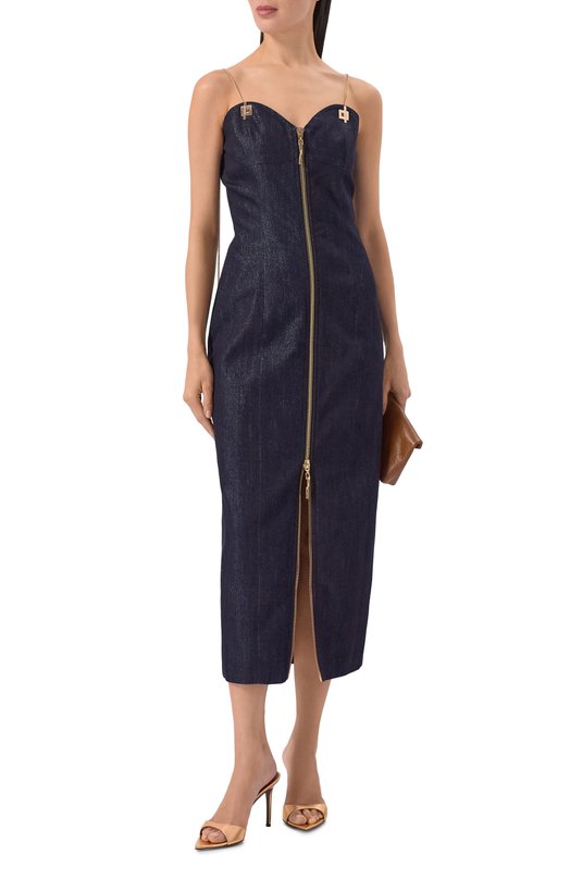 Джинсовое платье Daname 626SS6802D Синий  626SS6802D Фото 2