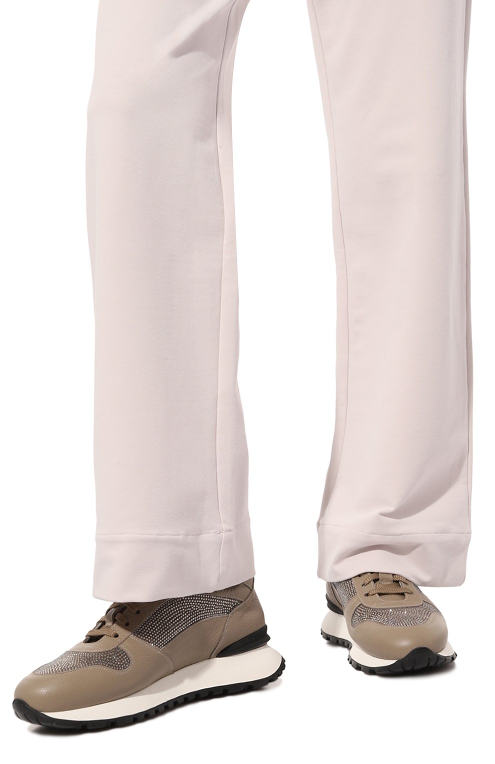 Кожаные кроссовки DOUCAL'S, арт. DD8729WHITPF720N, фото 3