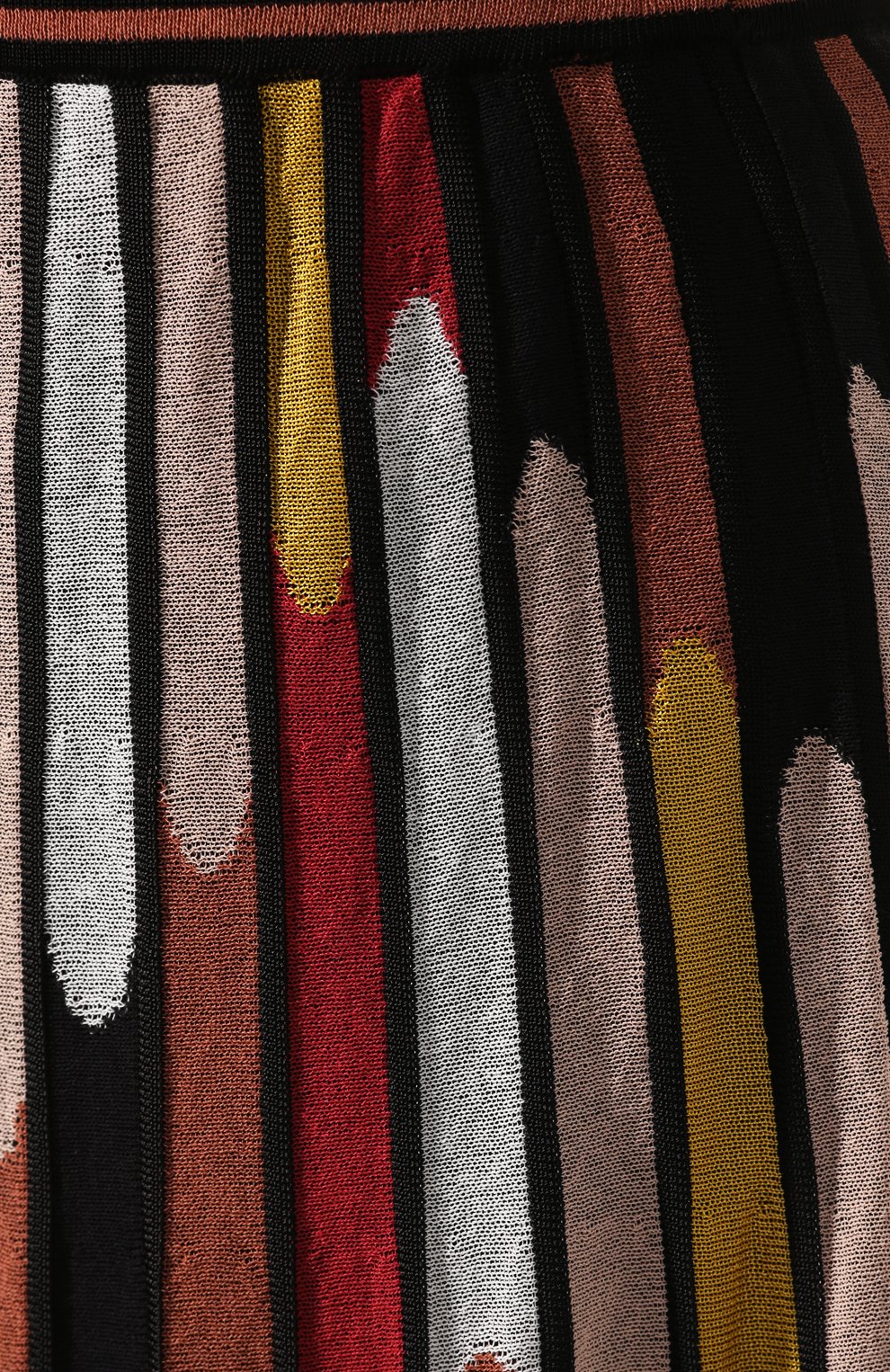 Юбка из смеси вискозы и хлопка M MISSONI разноцветного цвета по цене 44400 руб., арт. 2DH00055/2K001V, фото 5 Юбка из смеси вискозы и хлопка M MISSONI, арт. 2DH00055/2K001V, фото 5