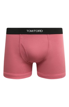 Мужские хлопковые боксеры TOM FORD розового цвета, арт. T4LC3104/684 | Фото 1 (Кросс-КТ: бельё; Материал сплава: Проставлено; Нос: Не проставлено; Материал внешний: Хлопок; Мужское Кросс-КТ: Трусы)