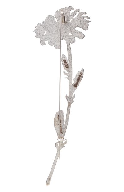 Брошь ромашка РУССКИЕ САМОЦВЕТЫ зеленого цвета по цене 22200 руб., арт. 41466, фото 3 Брошь ромашка РУССКИЕ САМОЦВЕТЫ, арт. 41466, фото 3