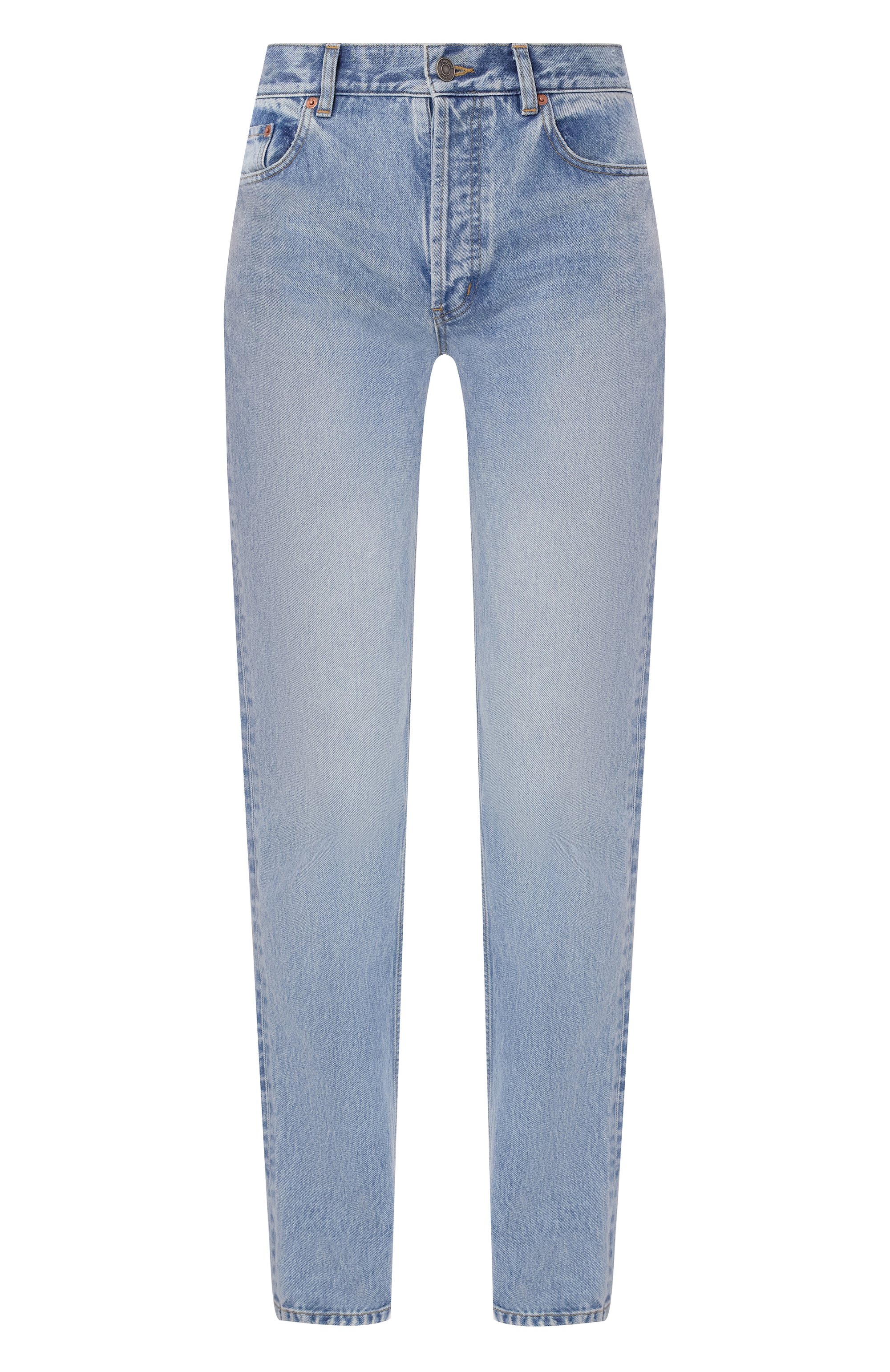 Джинсы SAINT LAURENT синего цвета по цене 161500 руб., арт. 827965/Y35AQ, фото 1 Джинсы SAINT LAURENT, арт. 827965/Y35AQ, фото 1