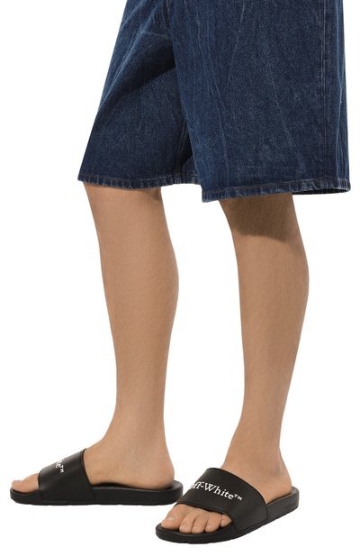 Шлепанцы bookish OFF-WHITE, арт. 0MIU002C99MAT001, фото 3