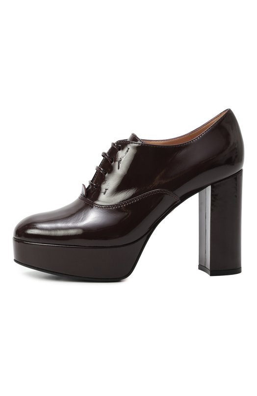 Лакированные ботильоны Vicky 100 Gianvito Rossi G25323.70RIC.NUIB0UR Бордовый  G25323.70RIC.NUIB0UR Фото 4