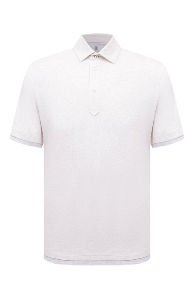 Мужское хлопковое поло BRUNELLO CUCINELLI, арт. M0B133966