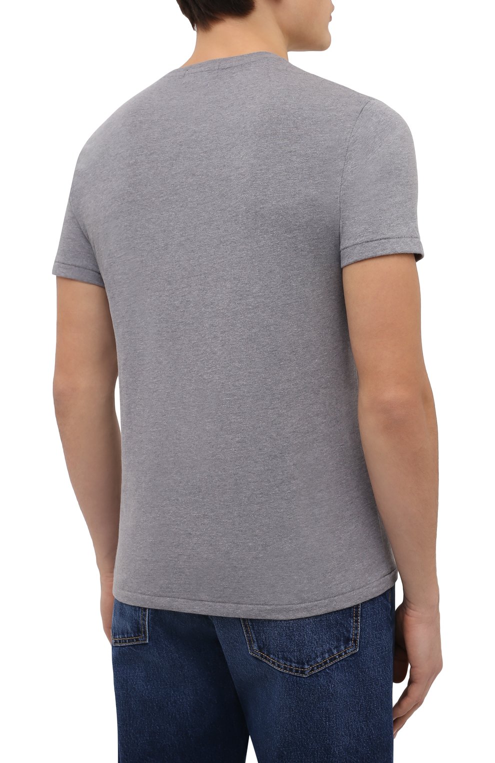 Хлопковая футболка POLO RALPH LAUREN, арт. 710853310, фото 4