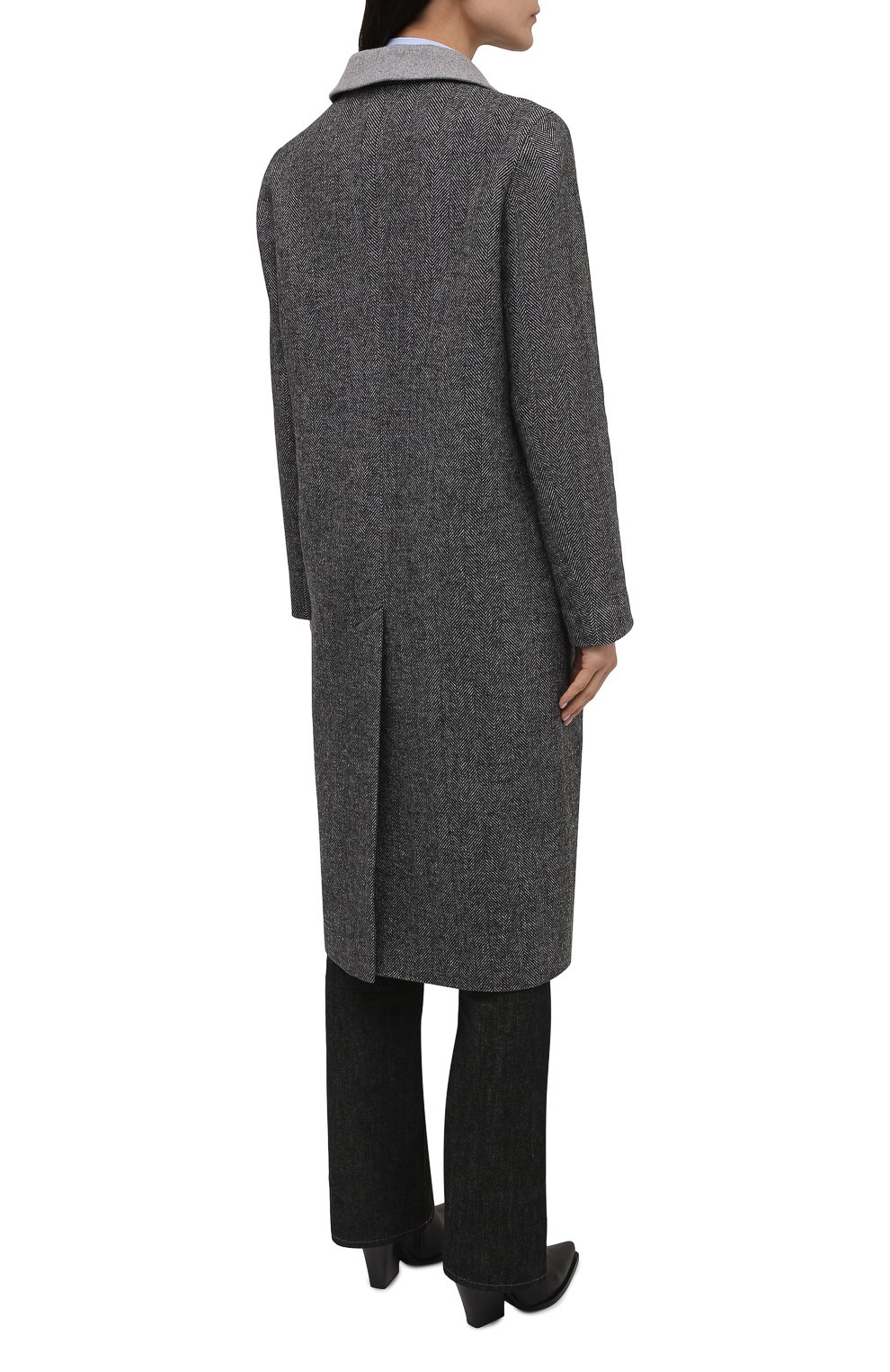 Пальто из шерсти и кашемира SEVEN LAB, арт. CPRM 3267-3 grey, фото 4