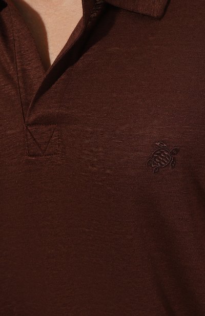 Льняное поло VILEBREQUIN, арт. PYR/E9000, фото 5