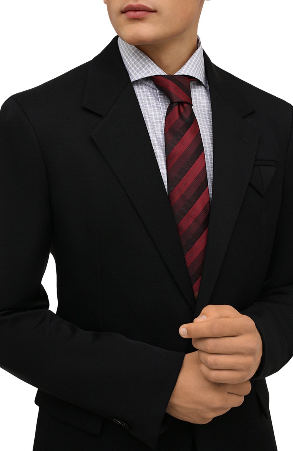 Шелковый галстук LANVIN, арт. 3218/TIE, фото 2