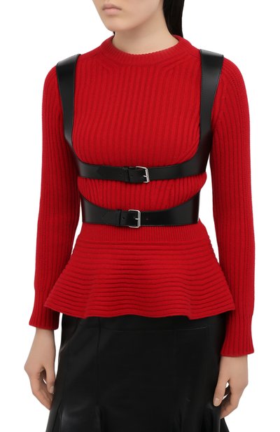 Кожаная портупея ALEXANDER MCQUEEN, арт. 641700/Q5AEC, фото 3