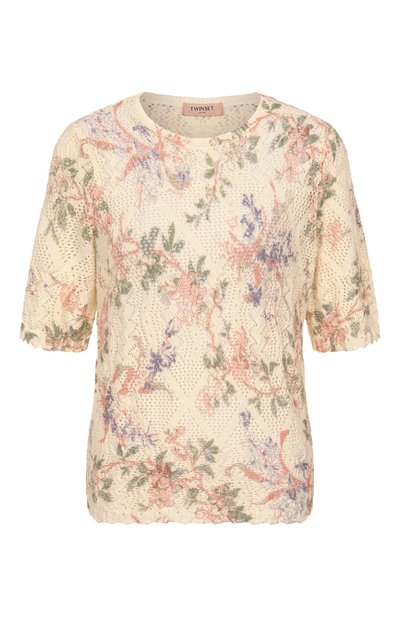 Женский хлопковый топ TWINSET, арт. 251TT3340