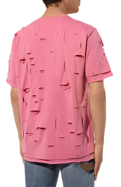 Хлопковая футболка GIVENCHY, арт. BM71GL3Y9V, фото 4