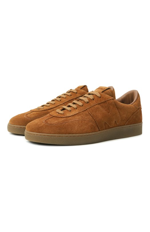 Замшевые кеды MSGM 3940MS021/996 Бежевый 3940MS021/996