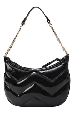 Женская сумка gg marmont small GUCCI черного цвета, арт. 777263/0AABA | Фото 6 (Размер: small; Материал: Натуральная кожа)