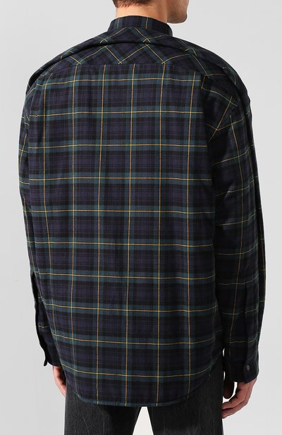 Хлопковая рубашка BALENCIAGA, арт. 594900/TGM11, фото 4