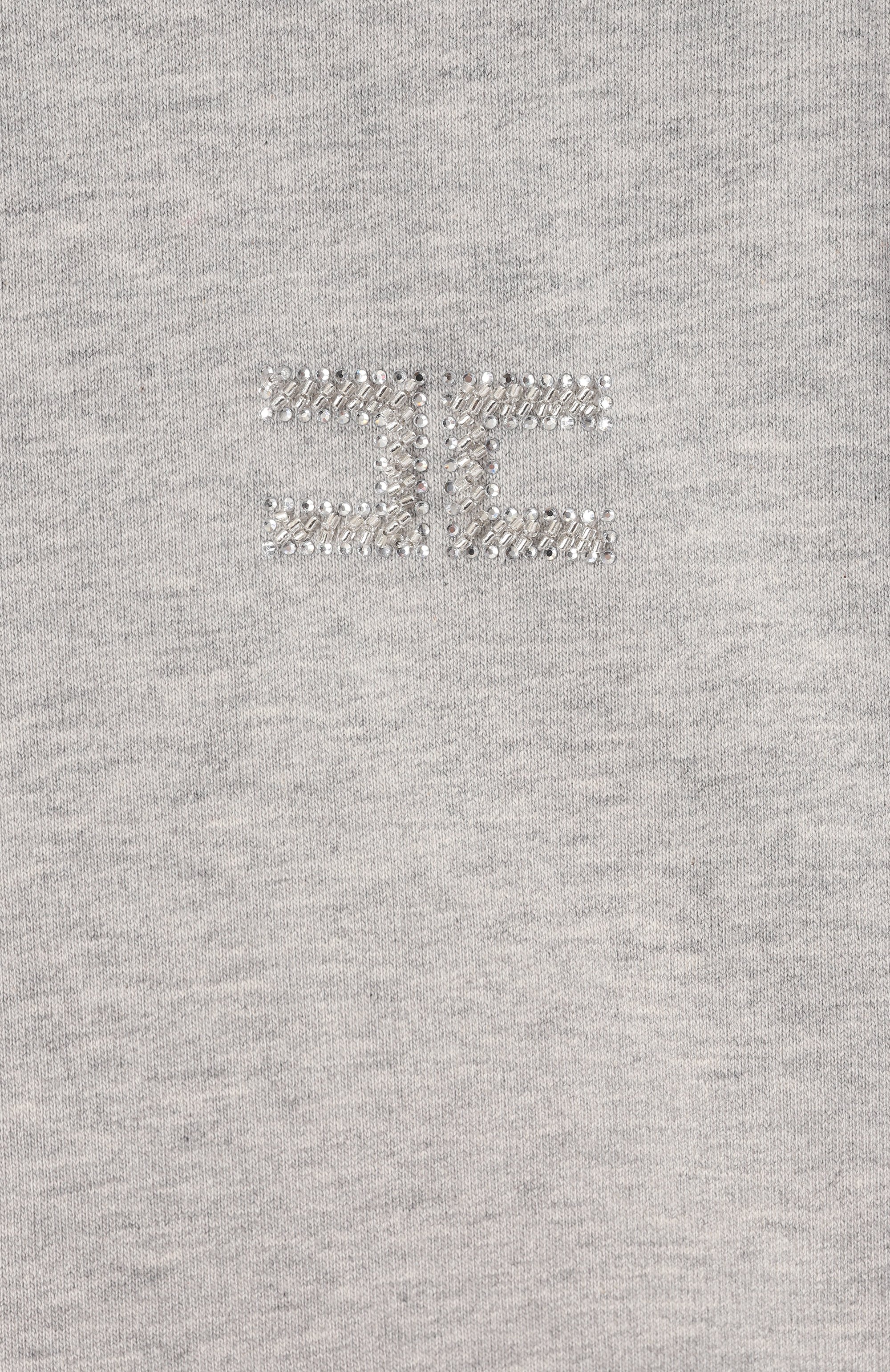 Хлопковый свитшот ELISABETTA FRANCHI LA MIA BAMBINA, арт. EFFE1440/FF002/10A-12A+, фото 3