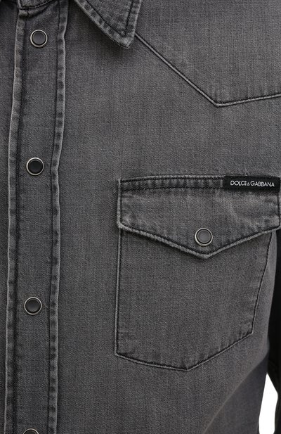 Джинсовая рубашка DOLCE & GABBANA, арт. G5JC8D/G8ER3, фото 5