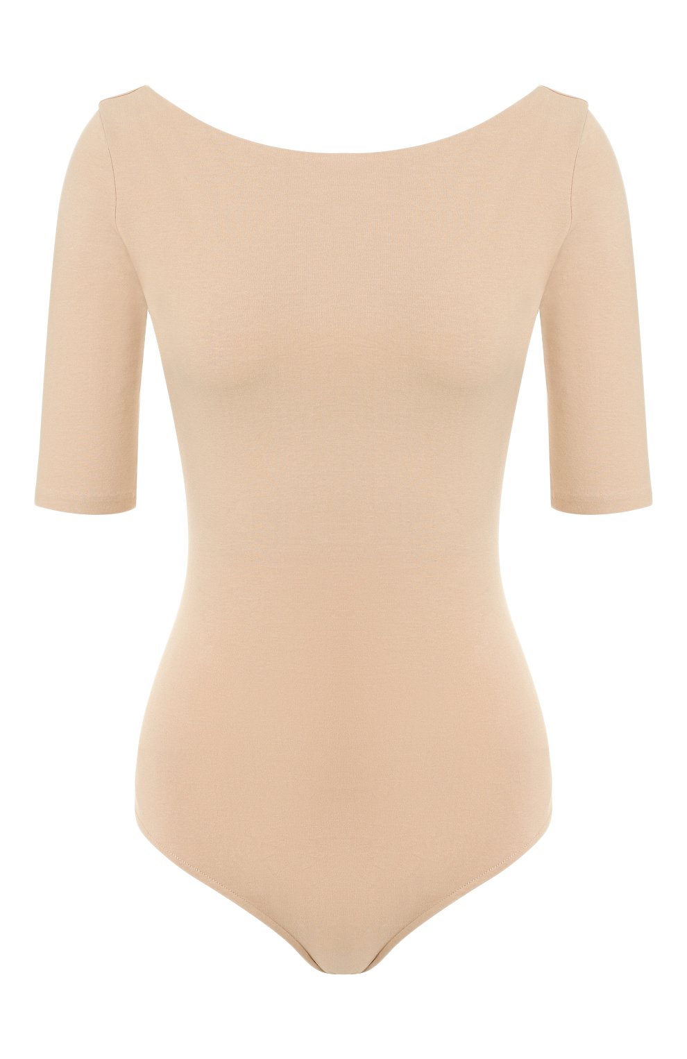 Хлопковое боди ACNE STUDIOS бежевого цвета по цене 19550 руб., арт. AL0120/W, фото 1 Хлопковое боди ACNE STUDIOS, арт. AL0120/W, фото 1