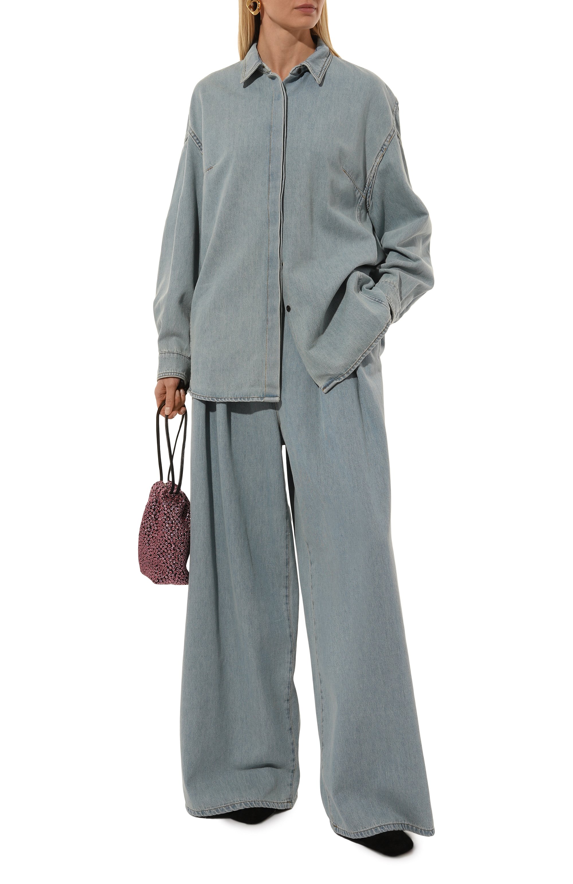 Джинсовая рубашка DRIES VAN NOTEN, арт. 242-010716-9378, фото 2