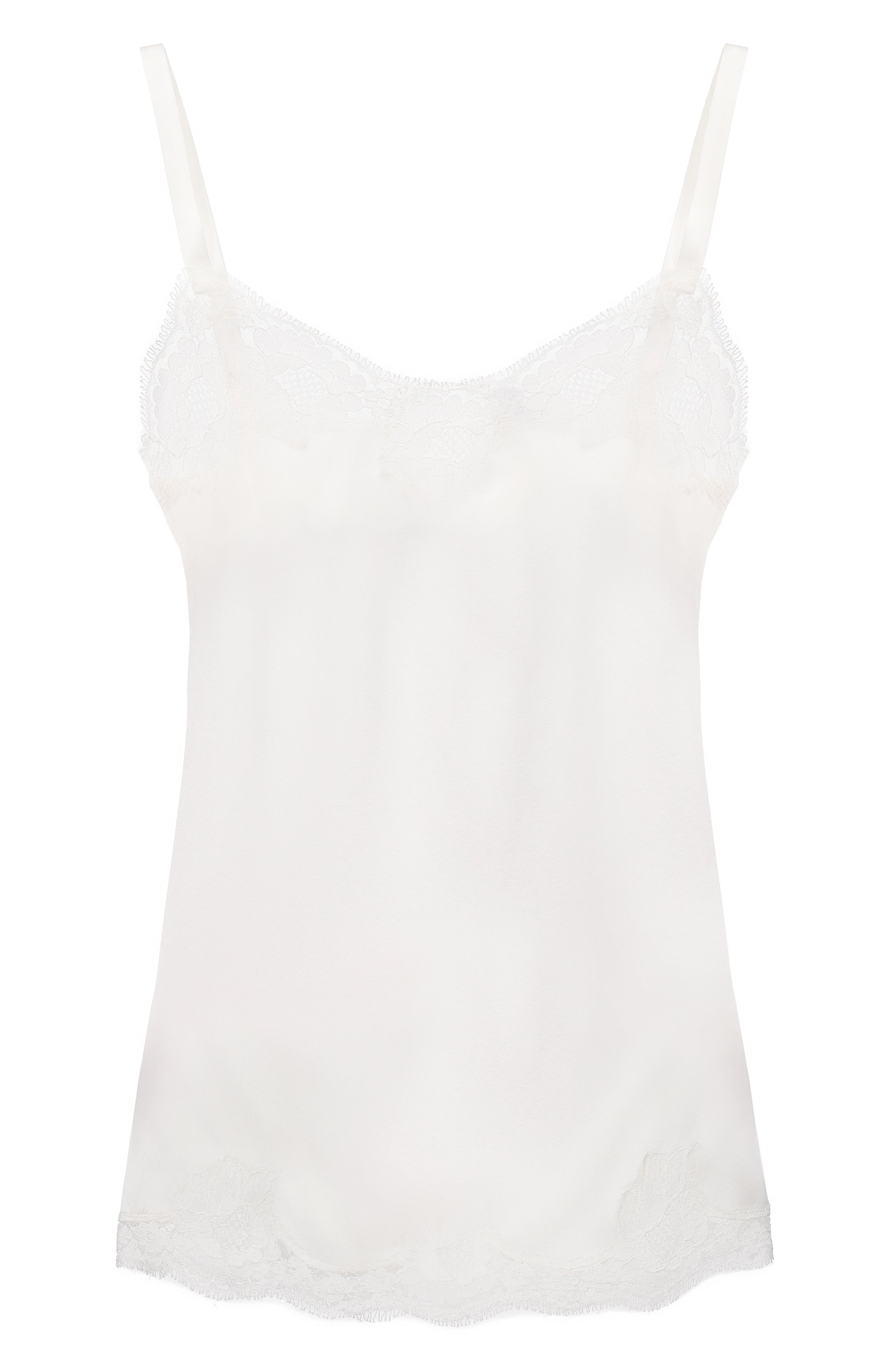 Топ из шелка и хлопка DOLCE & GABBANA, арт. 07A00T/0N013, фото 1