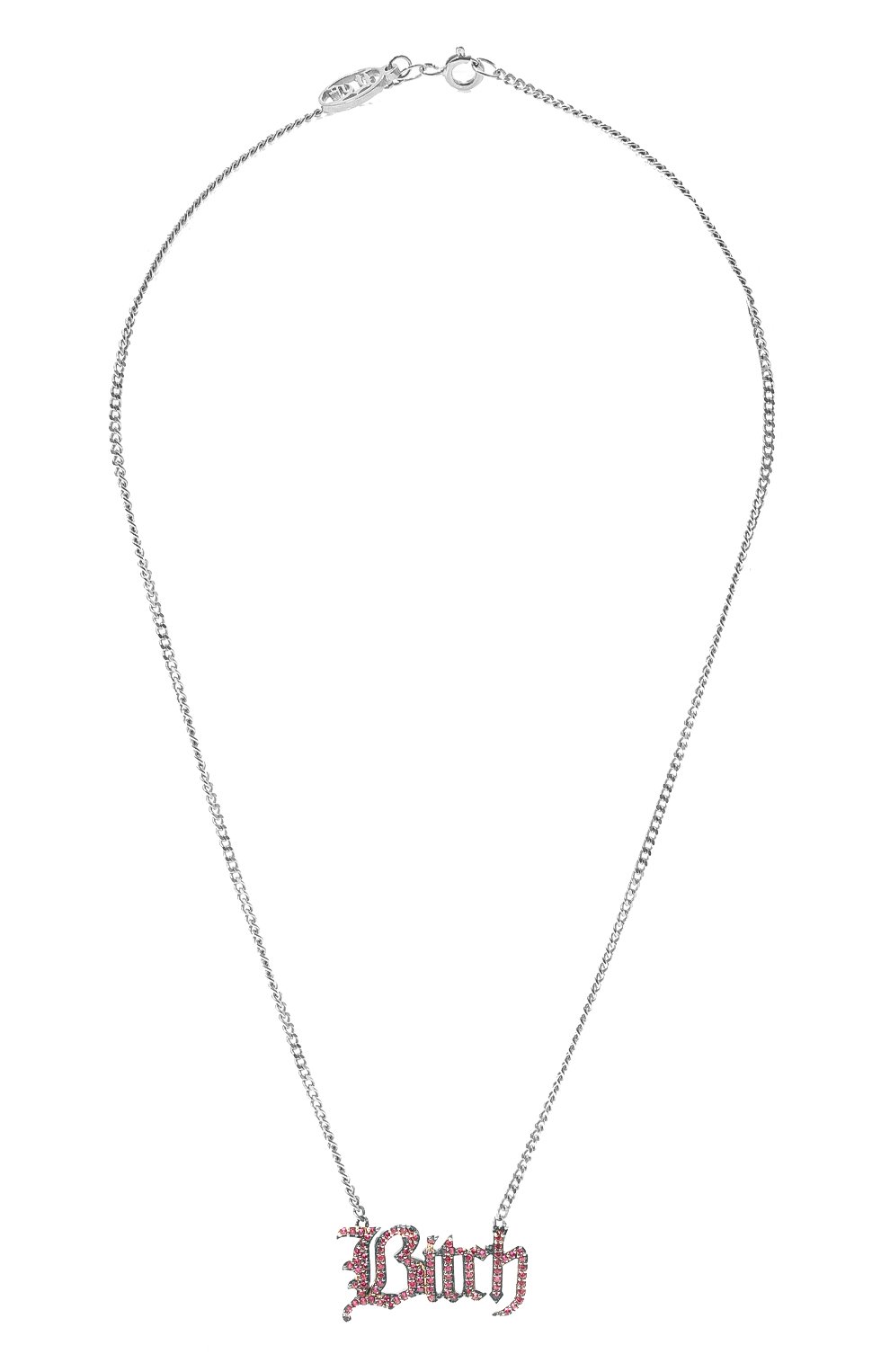 Подвеска на цепочке LEVASHOVAELAGINA светло-розового цвета по цене 17000 руб., арт. bitch2/n, фото 1 Подвеска на цепочке LEVASHOVAELAGINA, арт. bitch2/n, фото 1