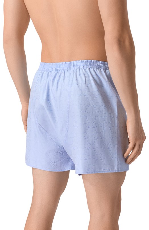 Хлопковые боксеры Zimmerli 4286Z-7510 Голубой  4286Z-7510 Фото 3