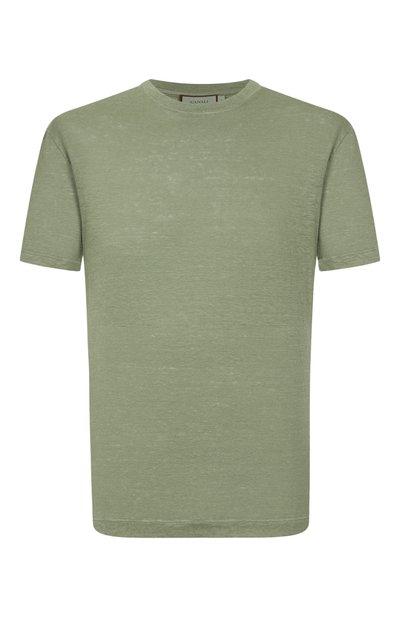 Мужская льняная футболка CANALI, арт. T0869/MJ02244