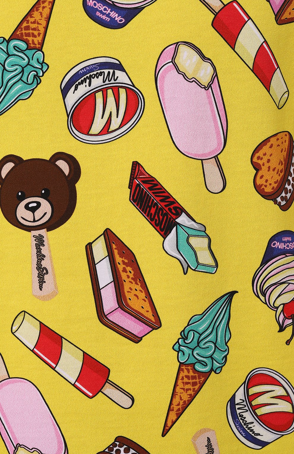 Хлопковая майка MOSCHINO, арт. A8901/9413, фото 5