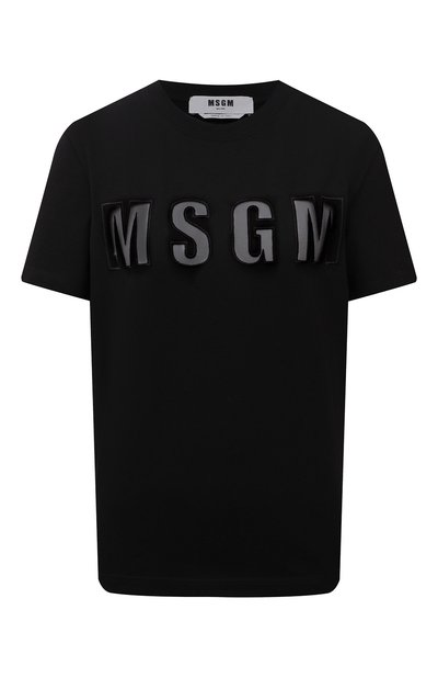 Женская хлопковая футболка MSGM, а рт. 3141MDM173 217798