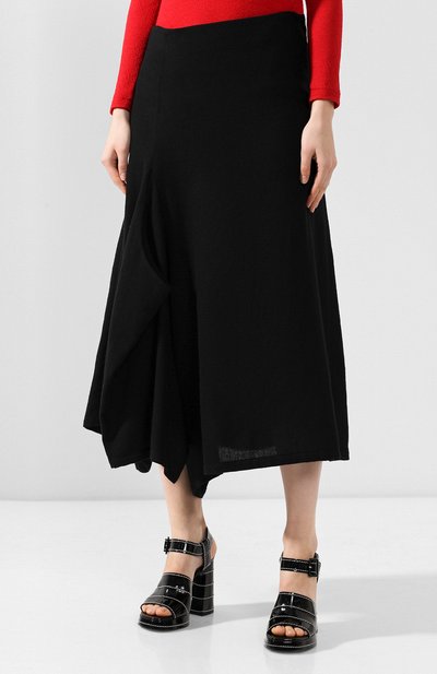 Шерстяные брюки YOHJI YAMAMOTO, арт. YJ-P11-126, фото 3